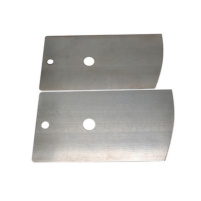Stainless Steel Long Knife for Cigarette Machine with 0.16mm Thickness and Metallic Color