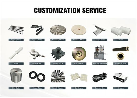 MK8 Cigarette Machine Knife with Precision Grinding and Polished Tipping Paper Cutter